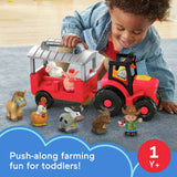 Fisher-Price Little People Caring for Animals tractor playset, imported from the UK