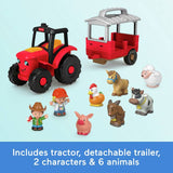 Fisher-Price Little People Caring for Animals tractor playset, imported from the UK