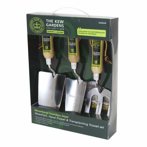 Spear & Jackson stainless steel garden tool gift set (British brand)