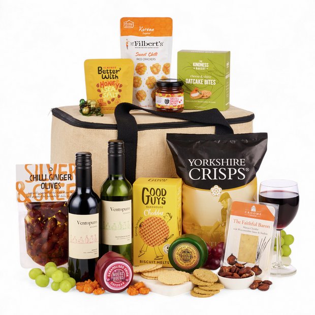 Spicers Of Hythe cheese hamper bag - British product
