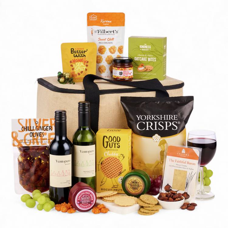Spicers Of Hythe cheese hamper bag - British product