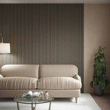 Argos Kraus Acoustic Wood Veneer Alder Grey Wall Panel - 2.4m- Buy online at McGrocer
