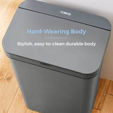 Tower grey sensor bin 50 litre, imported from the UK