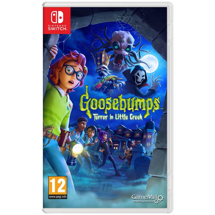 Goosebumps Nintendo Switch game Terror in Little Creek, UK version