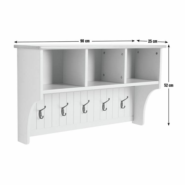 Habitat Bournemouth floating shelf beige 90cm, UK version