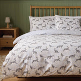Argos Home hare print bedding set single, imported from the UK