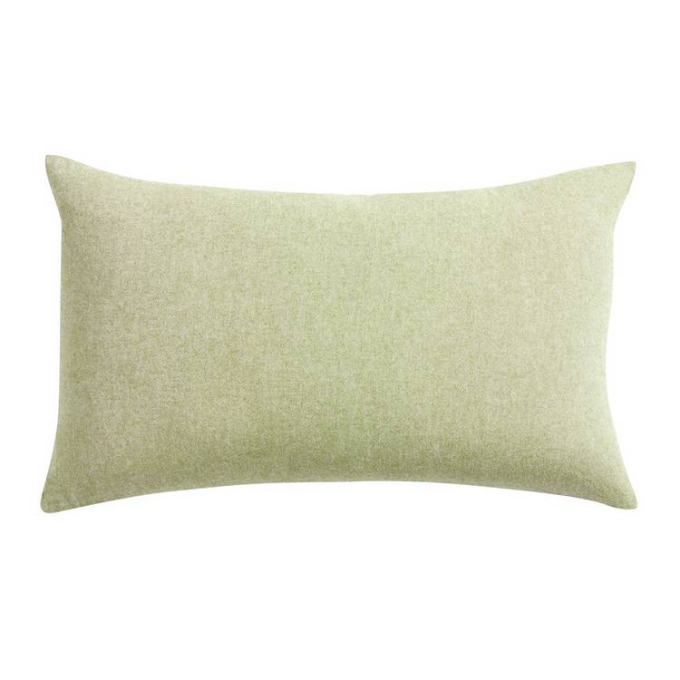 Argos Home macrame style cushion sage 50x30cm - British product