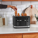 KitchenAid 4 slice toaster matte black, UK version