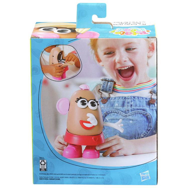 Mrs Potato Head classic toy with 12 mix and match parts (British brand)