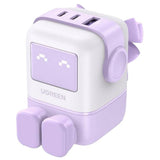 Argos UGREEN Uno 65W Robot GaN Charger - Purple- Buy online at McGrocer