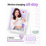 UGREEN Uno Robot GaN Charger 65W Purple (British brand)