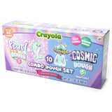 Crayola Silly Scents Dough Pearl and Cosmic 10 tubs (British brand)