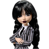 Monster High Wednesday Addams collectable doll in uniform (British brand)