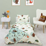 The Gruffalo kids bedding set white green toddler (British brand)