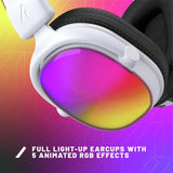 STEALTH Radar Glow RGB wired headset white (British brand)