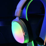 STEALTH Radar Glow RGB wired headset white (British brand)