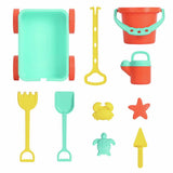 Chad Valley beach cart and sand toy set, UK version