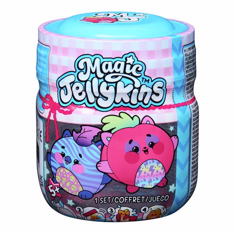Magic Jellykins water-reveal plush toy pack 8cm, UK version