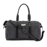 Featherstone weekend bag black canvas, UK version