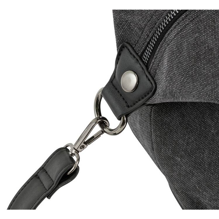 Featherstone weekend bag black canvas, UK version