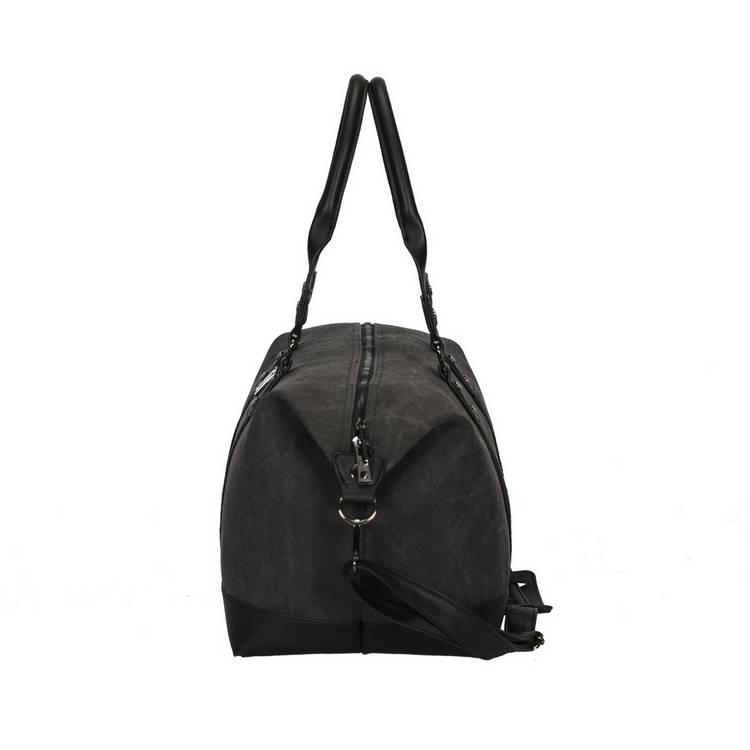 Featherstone weekend bag black canvas, UK version