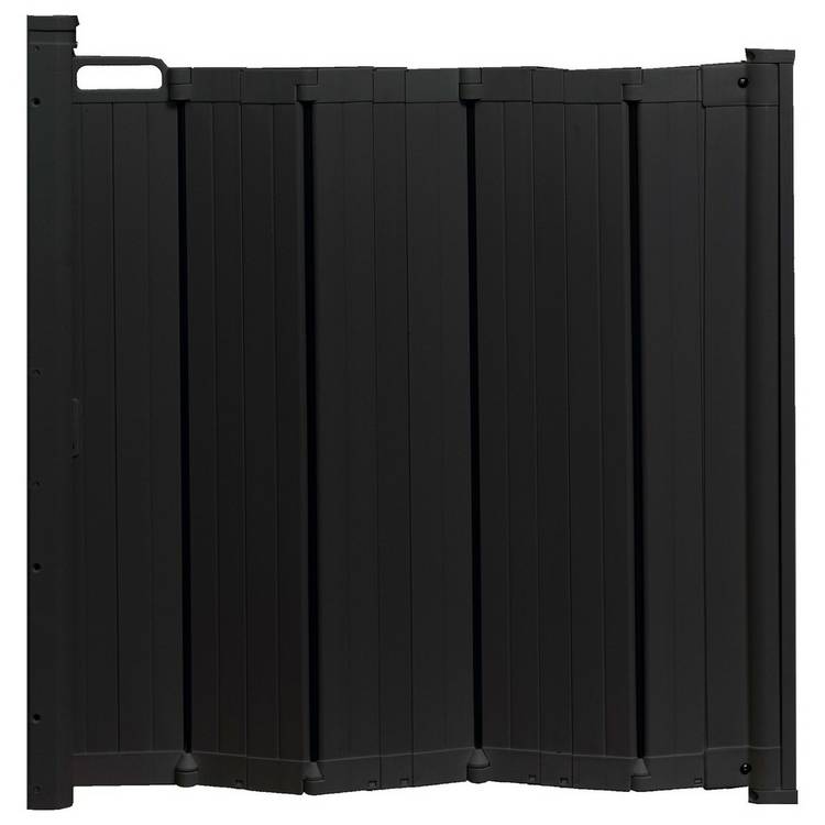 BabyDan Guard Me auto foldable safety gate black (British brand)