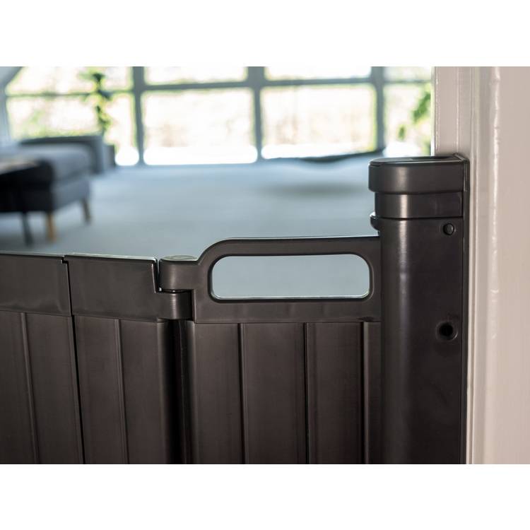 BabyDan Guard Me auto foldable safety gate black (British brand)