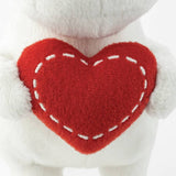 Moomins World standing soft toy heart 6.5 inches, imported from the UK