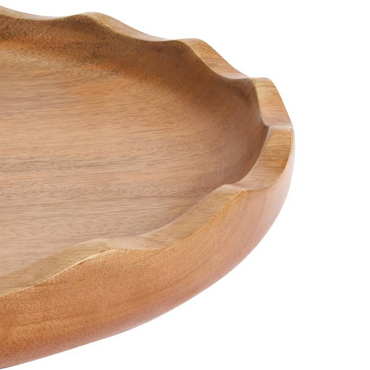 Habitat scalloped serving tray 35x35cm, imported from the UK