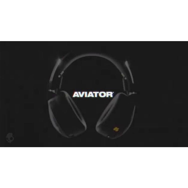 Skullcandy Aviator 900 ANC over-ear headphones black, imported from the UK