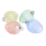 Argos Home pack of 4 egg shaped glass hanging decorations, UK version