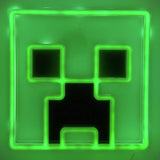 Minecraft Creeper LED wall light 25cm (British brand)