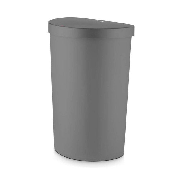 Tower curved sensor bin 50L grey, imported from the UK
