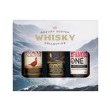 Famous Grouse Scotch whisky trio set miniatures 3x5cl, UK version