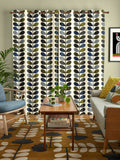 Orla Kiely Green Stem made to measure curtain - British product