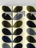 Orla Kiely Green Stem made to measure curtain - British product