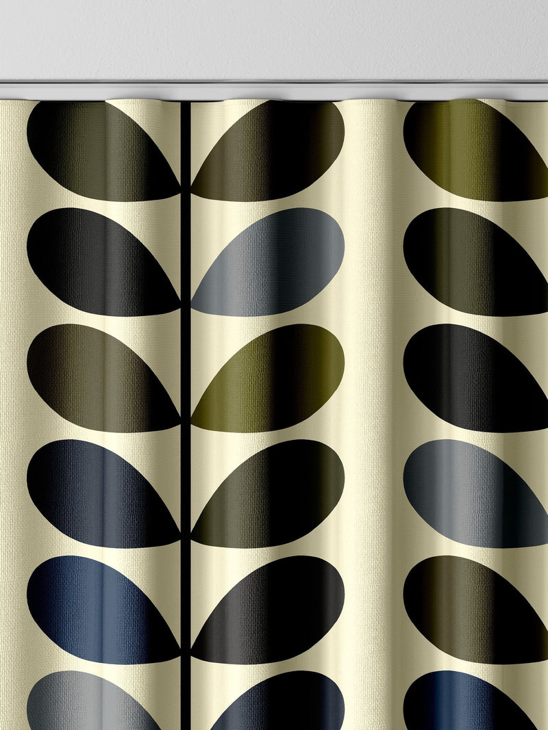 Orla Kiely Green Stem made to measure curtain - British product