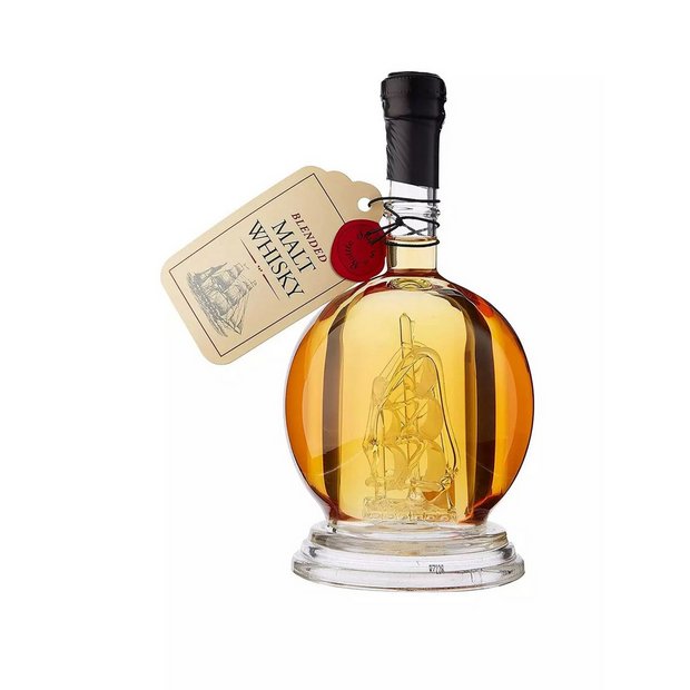 Vintage Marque blended malt whisky ship in bottle 20cl (British brand)
