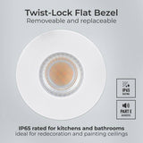 Luceco Ftype MK2 fire rated LED downlight - British product