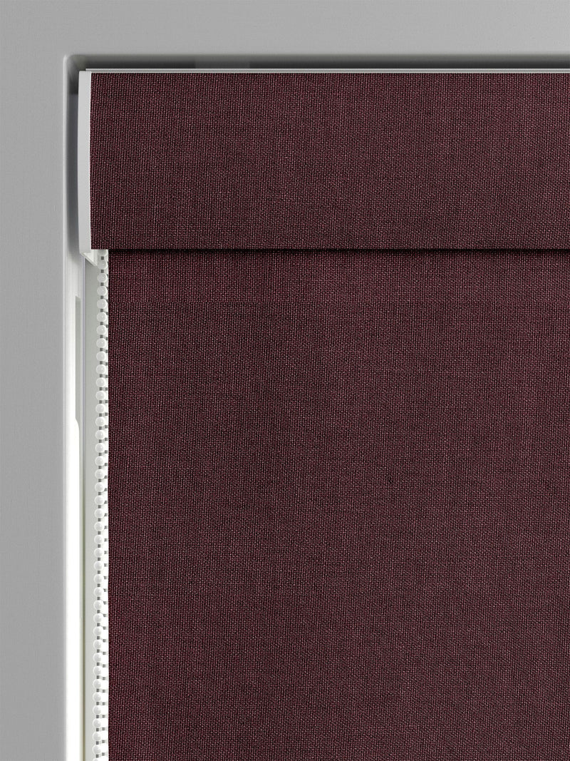Laura Ashley Swanson red burgundy Roman blind (British brand)