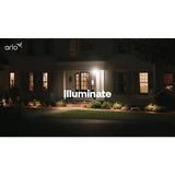 Arlo 2K wired floodlight security camera pack of 2 - British product