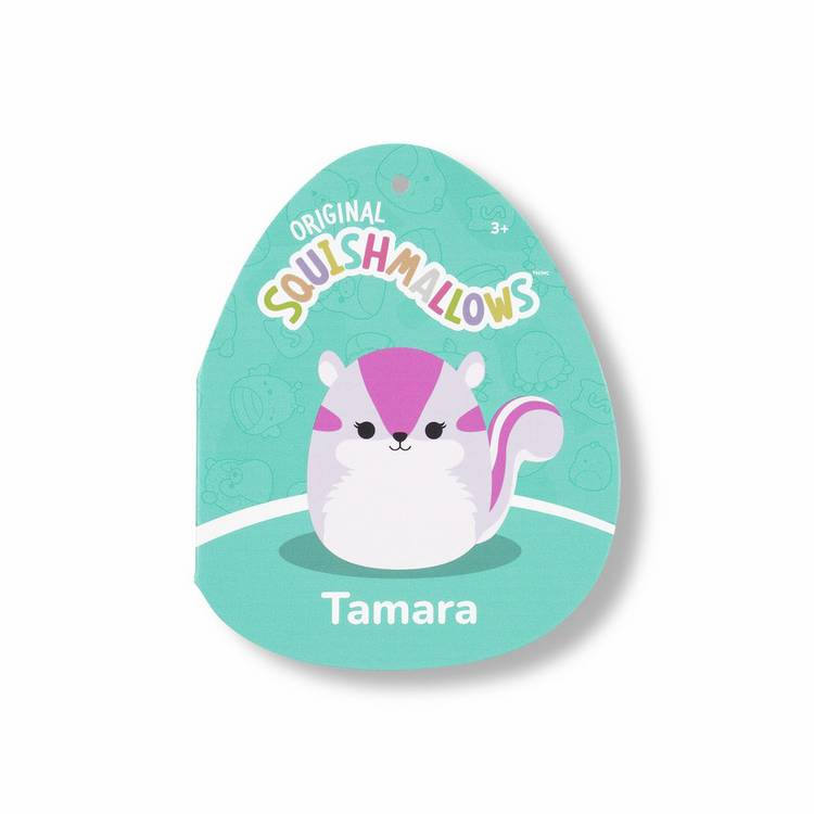 Squishmallows Tamara the Chipmunk soft toy 7.5 inch - British product