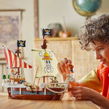 LEGO One Piece Going Merry Pirate Ship building set 1376 pieces - British product