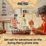 LEGO One Piece Going Merry Pirate Ship building set 1376 pieces - British product