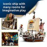 LEGO One Piece Going Merry Pirate Ship building set 1376 pieces - British product