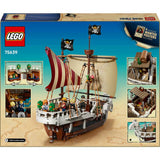 LEGO One Piece Going Merry Pirate Ship building set 1376 pieces - British product