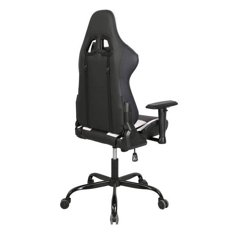 Deltaco DC210 gaming chair black and white, imported from the UK