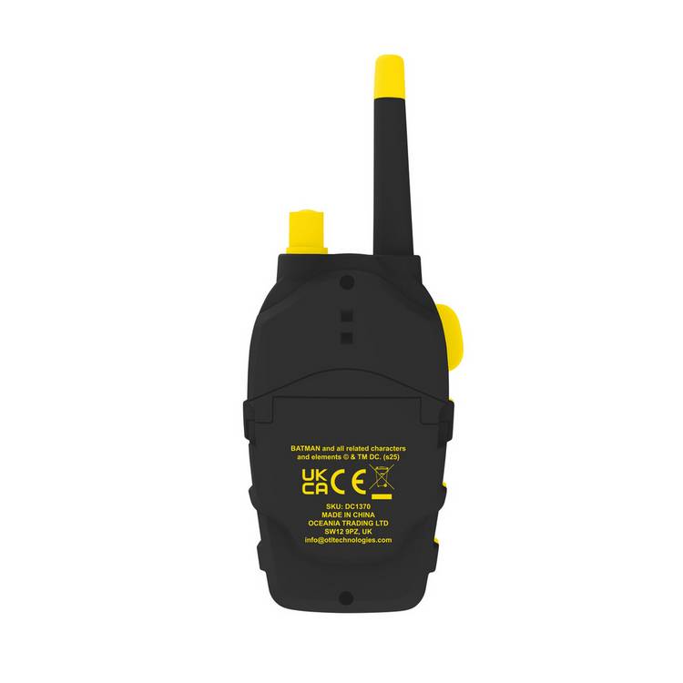 OTL Batman style walkie-talkie set compact size (British brand)