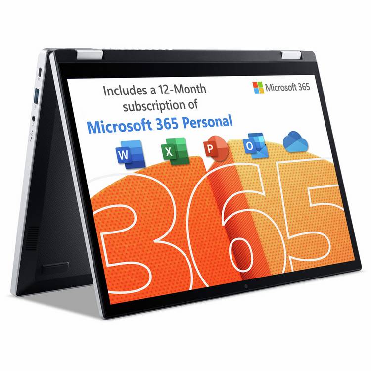 Acer Aspire Go Spin laptop 14in, imported from the UK