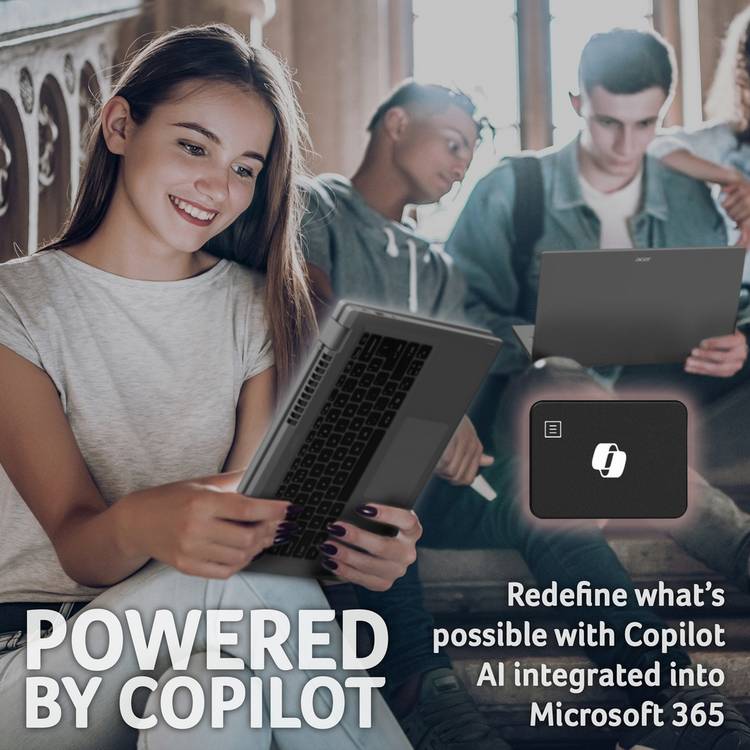 Acer Aspire Go Spin laptop 14in, imported from the UK